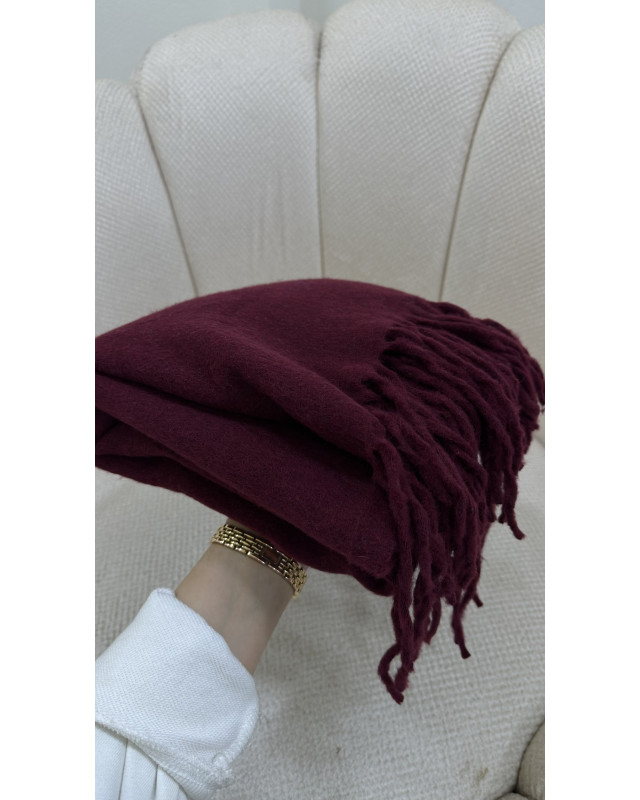 سكارف شتوية خمري 