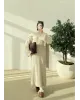 فستان تريكو مع سكارف - بيج