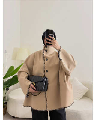 جاكيت موديل زارا - بني فاتح جاكيت موديل زارا - بني فاتح