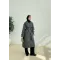 جاكيت جوخ مبطن مع حزام - سكني غامق