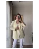 بليزر صيفي - الاصفر الفاتح بليزر صيفي - الاصفر الفاتح