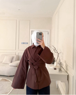 قميص صيفي - بني قميص صيفي - بني