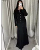 طقم قطعتين موديل زارا  - أسود