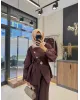 طقم بازرار ذهبية وحزام باكسسوار ذهبي - توتي