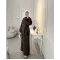 طقم مخصّر - بني