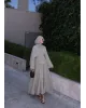 طقم تنورة وقميص مخصّر- الأخضر