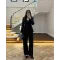 Black Fitted Blazer and Pants Set