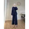 Waist Fit Set - Dark Navy