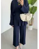 Waist Fit Set - Dark Navy