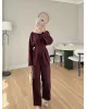 Waist Fit Set - Plum color Waist Fit Set - Plum color