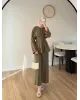 Waist Fit Set - Olive Green