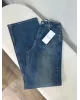 Mid-rise Straight Leg Jeans – Medium Blue Wash