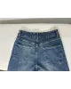 Mid-rise Straight Leg Jeans – Medium Blue Wash