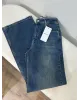 Mid-rise Straight Leg Jeans – Medium Blue Wash