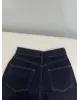 Dark Straight-Leg Jean