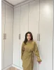 Side-Tied Skirt Set – Mustard