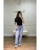 Medium Blue-Classic Straight Jeans