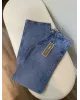Medium Blue-Classic Straight Jeans