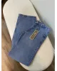 Medium Blue-Classic Straight Jeans