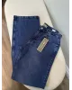 Dark Blue-Classic Straight Jeans
