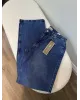 Dark Blue-Classic Straight Jeans