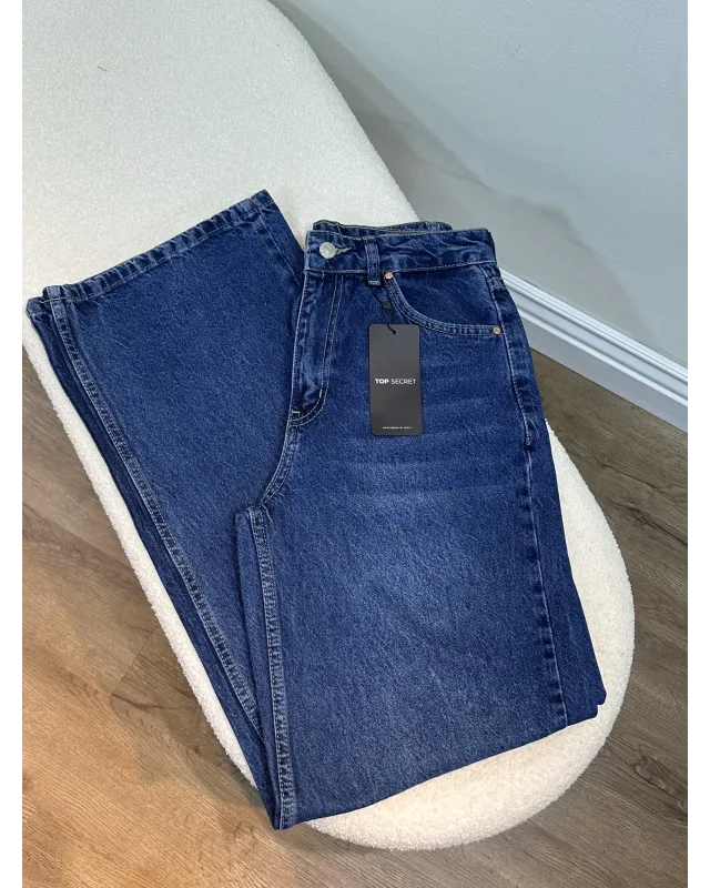 Dark Wash Wide-Leg Jeans A.17966