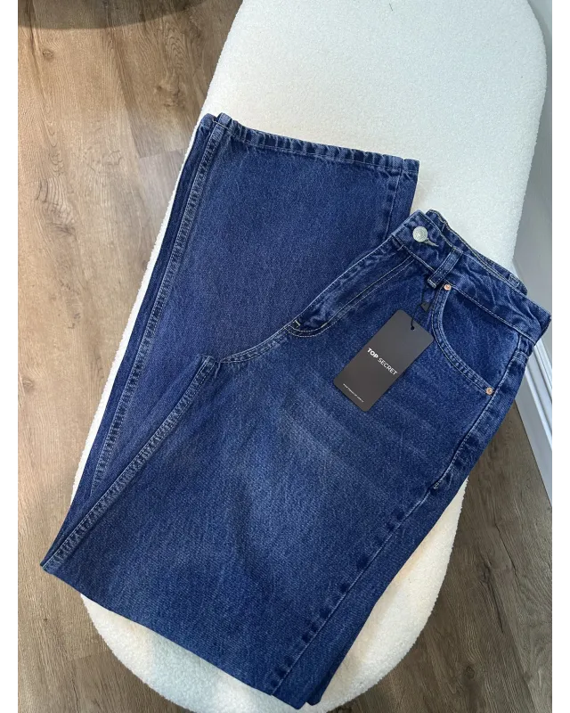 Dark Wash Wide-Leg Jeans A.17966