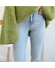Straight Fit Jeans - Ice Blue