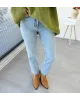 Straight Fit Jeans - Ice Blue