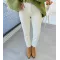 Straight Fit Jeans - Cream