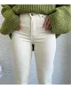 Straight Fit Jeans - Cream