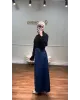Midnight Blue Denim Skirt