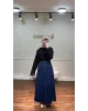 Midnight Blue Denim Skirt