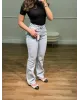 High Rise Ice Blue Flare Jeans High Rise Ice Blue Flare Jeans