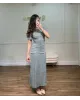 SANDRO SPARKLE DRESS – PISTACHIO