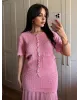 ZARA-Inspired Pink Tweed Set