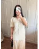 ZARA-Inspired Beige Tweed Set