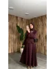 طقم تنورة وقميص مخصّر - توتي