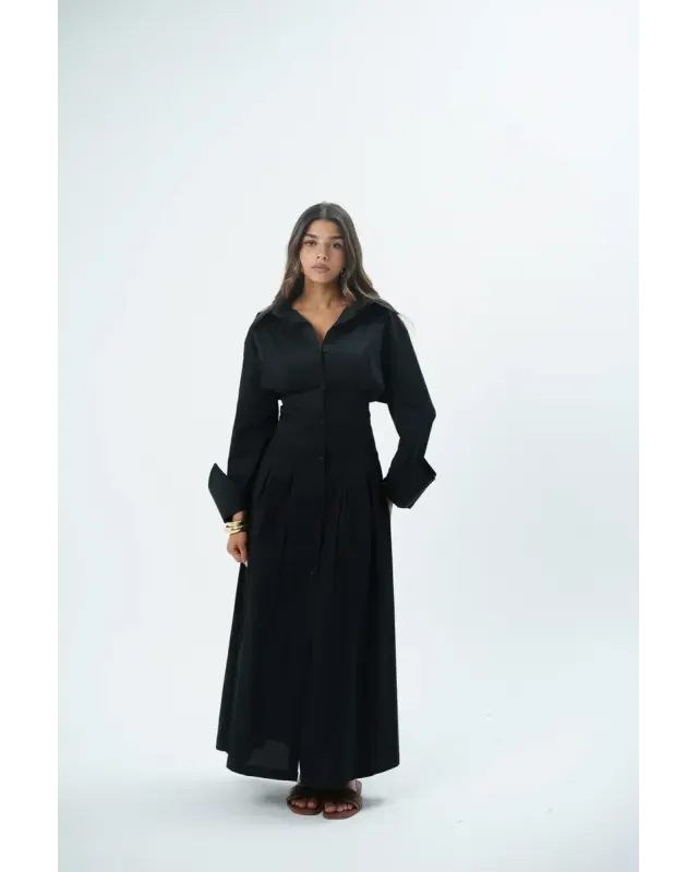 Corset Dress - Black