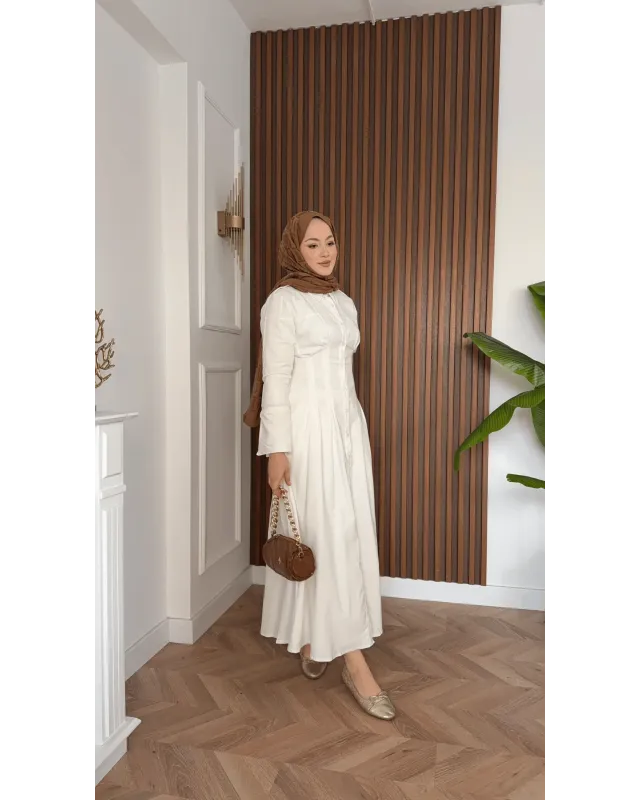 Corset Dress - White