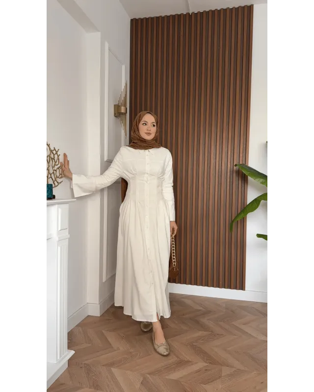 Corset Dress - White