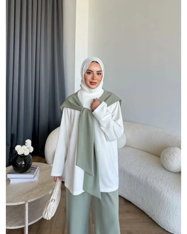 Aura Drape Set -Khaki Aura Drape Set -Khaki