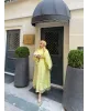 Elegant Eid Statement Skirt Set – Yellow