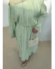 Bloom Dress – Aqua Green Bloom Dress – Aqua Green
