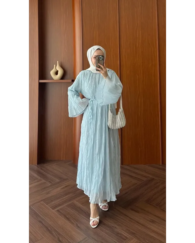 Bloom Dress – Powder Blue