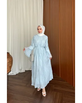 Bloom Dress – Powder Blue