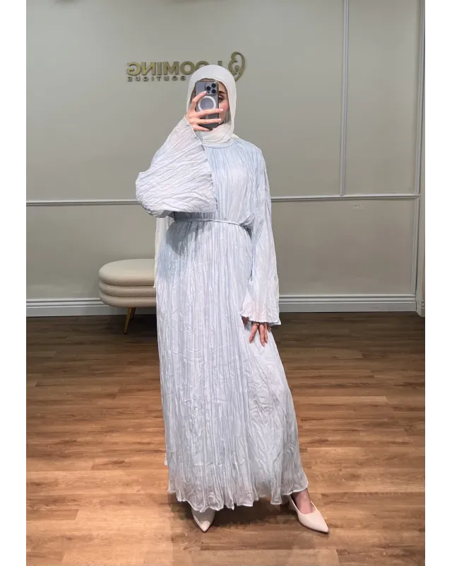 Bloom Dress – Powder Blue