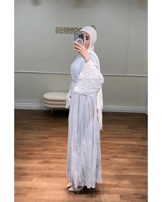 Bloom Dress – Powder Blue