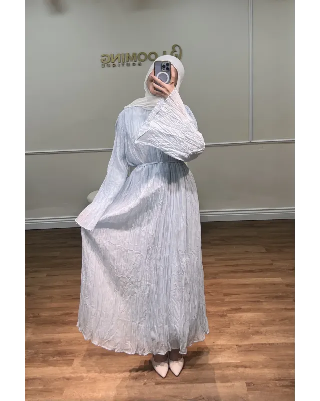 Bloom Dress – Powder Blue