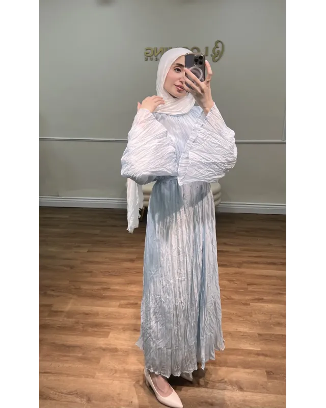 Bloom Dress – Powder Blue